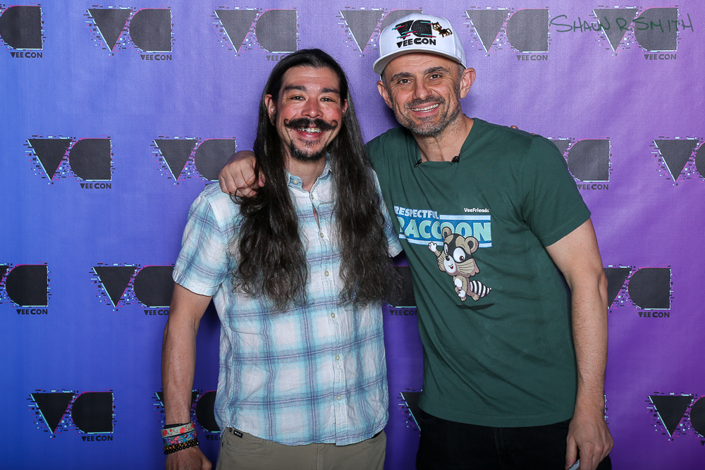 Shaun Smith and Gary Vaynerchuk at VeeCon, May 20, 2023.