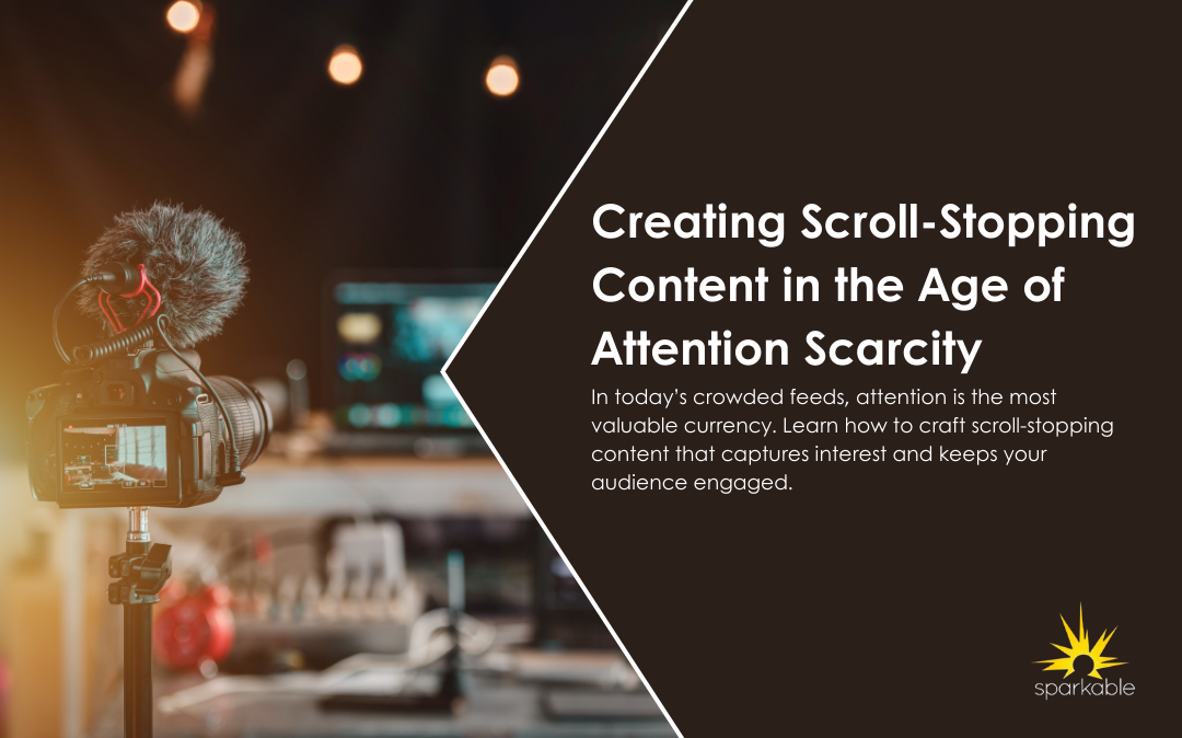 Creating Scroll-Stopping Content in the Age of Attention Scarcity