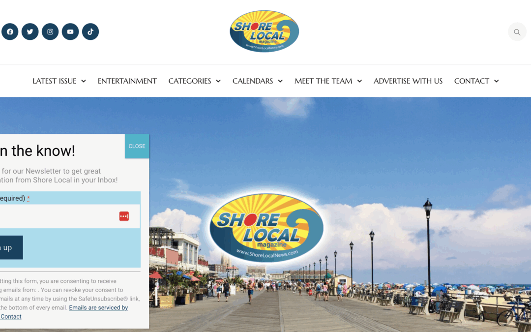 Shore Local News Magazine – Modernizing Local Journalism Through a Community-Centered Website Redesign